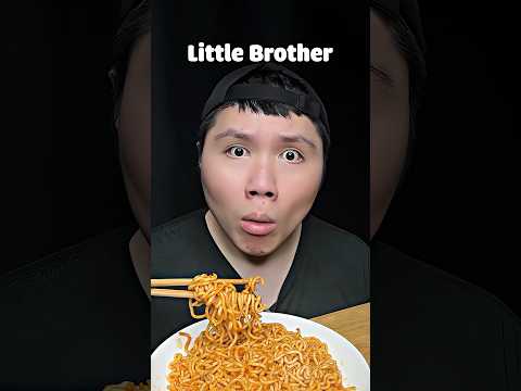 When Your Brother Steals Your Food 😂 #funny #food #shorts