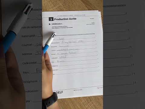 Rédactions en français : niveaux A1 et A2