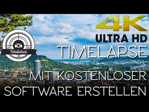 Ultra HD 4K Timelapse / Zeitraffer mit kostenloser Software erstellen (VirtualDub & x264vfw)