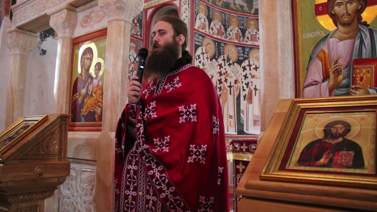 Беседа протосинђела Петра на Благовести 2021.