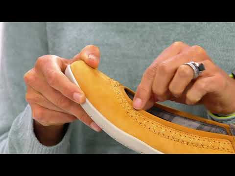 Earth Origins Leather Whipstitch Flats - Fable on QVC