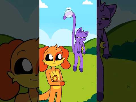 💜PUT YOUR FINGER HERE! |Interactive Poppy Playtime Animation💜| #smilingcritters #animation #shorts