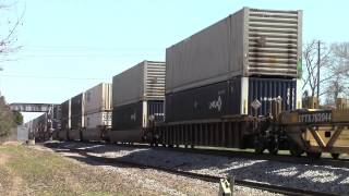 preview picture of video 'CSX Atmore Area 2/20/2015 Part 1'