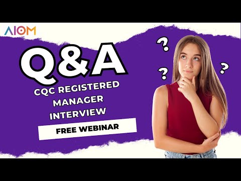 How to pass CQC Registered Manager Interview | Free Webinar #cqc #dentalcare #dentalprocedures