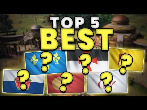 Top 5 BEST Civilizations in AoE4 (Platinum & Below)