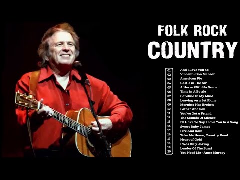 DonMclean Greatest Hits Full Album - Folk Rock And Country Collection 70's/80's/90's Don Mclean🎵