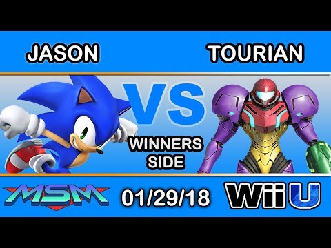 MSM 131 - Jason (Sonic) Vs. Tourian (Samus) Winners Side - Smash 4
