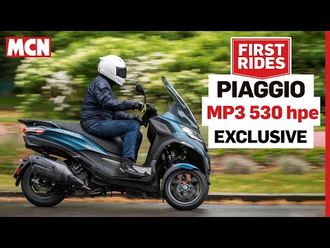 2022 PIAGGIO MP3 530 hpe Exclusive Review | MCN