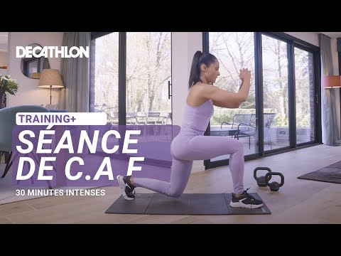 SÉANCE - 30 minutes de Cuisses Abdos fessiers (CAF) intense ! 💪 I Decathlon Training +