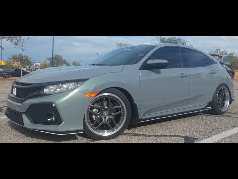 Installing ESR CS15 wheels on my 2018 honda civic sport hatchback