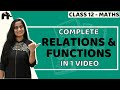 Relation And Function Class 12 Maths NCERT Chapter 1 CBSE JEE One Shot हिंदी में