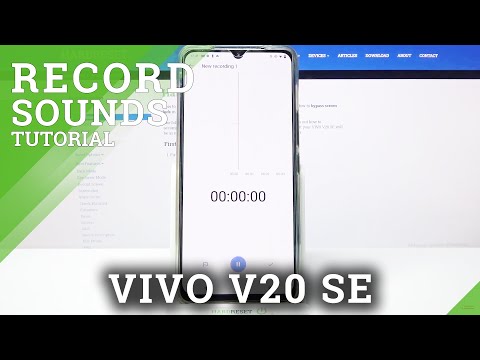 How to Record Sounds in VIVO V20 SE - Use Voice Recorder