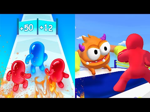 Merge Giant Blob Join Clash | Giant Blob Clash - Gameplay Walkthrough Max Levels (Part 1)