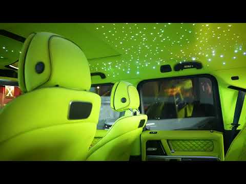 2024 Matte Gray Mercedes-AMG G63 Green Lime Interior Brabus G800 - Meluri Workshop