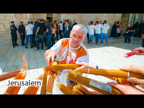 Jerusalem. Orthodox Easter celebration. Part 2