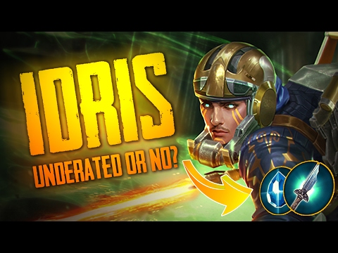 Vainglory Gameplay - Episode 293: CRYSTAL UNDERATED? Idris |CP| Lane Gameplay [Update 2.1]