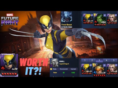 TRASCENDED X-23 (All-New Wolverine) ABX 4.7M - DRX - GBR - KNULL 6! [Rage CTP] - Marvel Future Fight