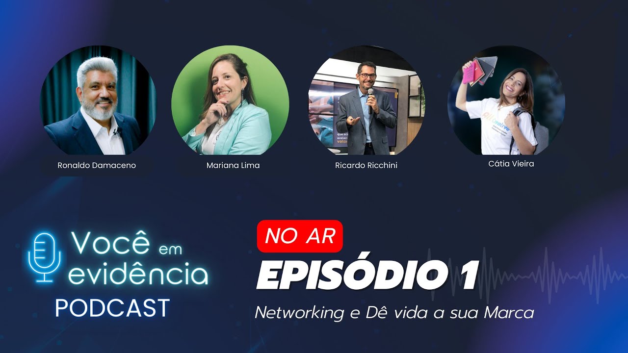 Ricardo e Cátia, Ronaldo e Mariana falam sobre Networking e Dê vida a sua Marca, à Jornada do Sucesso