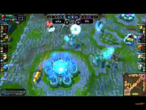 League of Legends Season One Championship Day 3 FnaticMSI Vs aAa  (Part 2)