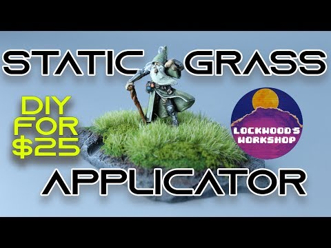 How to Make a Static Grass Applicator - Cheapest Method