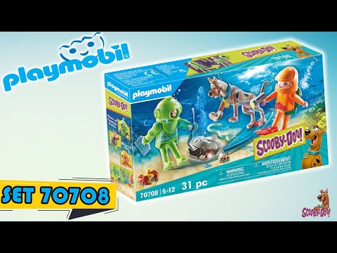 Nuotykiai su vaiduokliu nardytoju 70708 PLAYMOBIL Scooby-Doo!