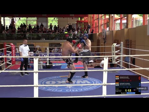 Bayerische Meisterschaft 2019 - K1 ELITE Herren +91 kg Richard Hrobar vs Wilhelm Leonhart