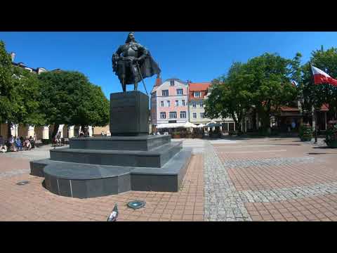 Wejherowo 2020 krótki przejazd rowerem 4k