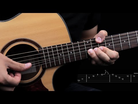 One of the most famous rock solos but it's on the acoustic guitar (w/ tabs)