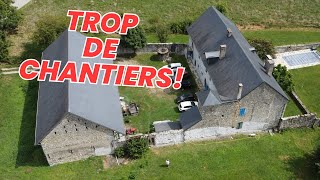 Le BILAN de 2024 et BEAUCOUP de chantiers NON TERMINES!!!!