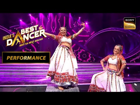 India's Best Dancer S3| Anuradha और Hansvi ने Stage पर दिखाया Rajasthan का लोक नृत्य | Performance