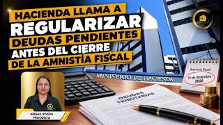 Hacienda llama a regularizar deudas pendientes antes del cierre de la amnistía fiscal