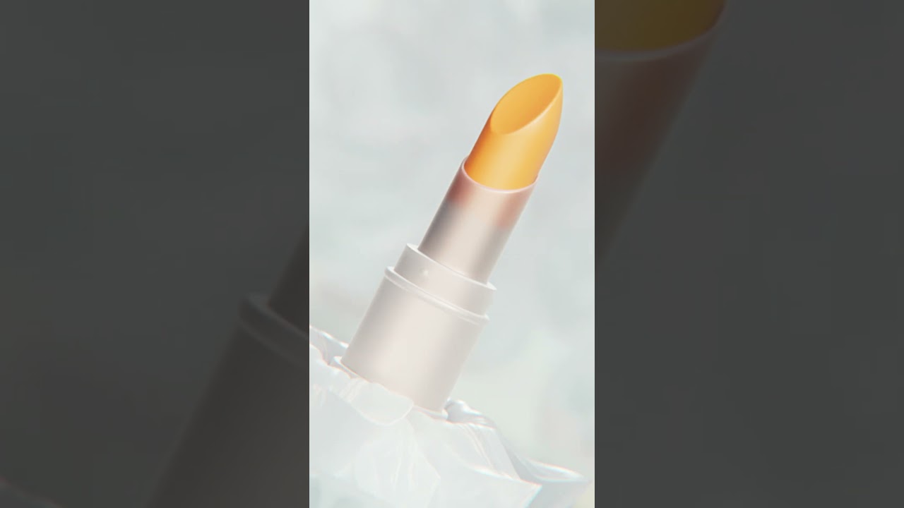 Lipstick Scene 1  #animation #redshift3d #vfx #productanimation #cinema4dtutorial  #blender #c4d