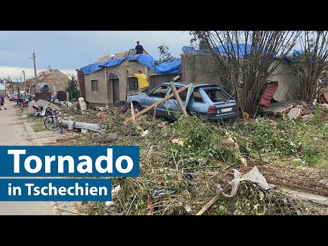 Tornado in Tschechien - erste Eindrücke vor Ort