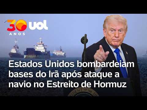 EUA anunciam ataques aéreos contra alvos militares do Irã por quebra de cessar-fogo