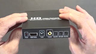 SCART to HDMI Converter - for use with Commodore Amiga 1200