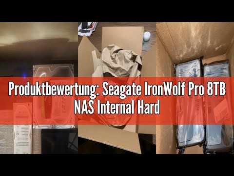 Produktbewertung: Seagate IronWolf Pro 8TB NAS Internal Hard Drive 3.5&quot; 7200RPM CMR 256MB Cache SATA