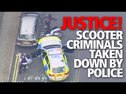 Don't mess with London police: Scooter takedowns 2020