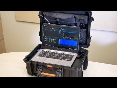 How to use the Delta X counter surveillance sweeping system: setup, preparation and detection