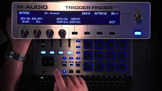 Video thumbnail for M-Audio Trigger Finger Pro Overview 2 of 3 - Control Setup by M-Audio