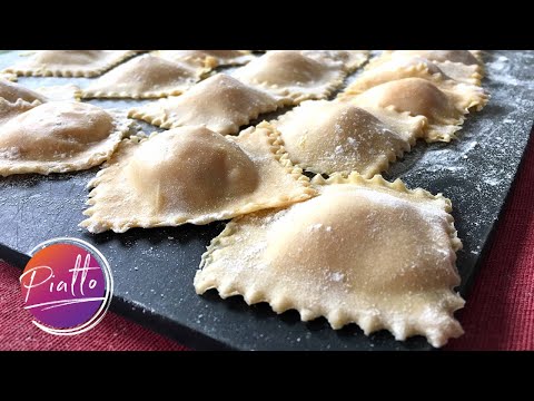 How to Make Ravioli Dough from Scratch | Using the KitchenAid Mixer Pasta Attachment
