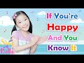 If You Re Happy And You Know It With Lyrics Sing A Long Action Song Sing With Bella