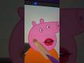Mummy Pig Baddie Transformation 1 2 Art Makeup Peppapig