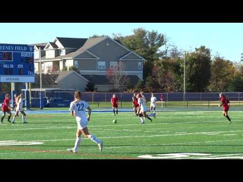 Julia Eichenbaum hits the crossbar