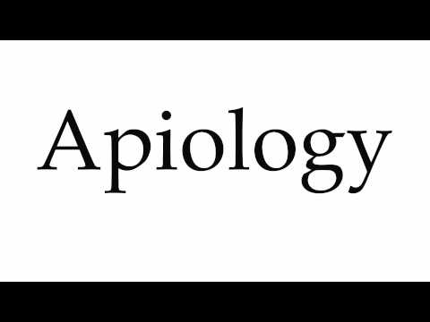 How to Pronounce Apiology