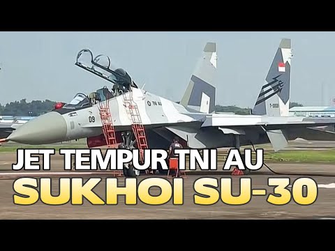 Awesome, Rarely Seen New Camo for Indonesian Air Force Sukhoi Fighter Jets