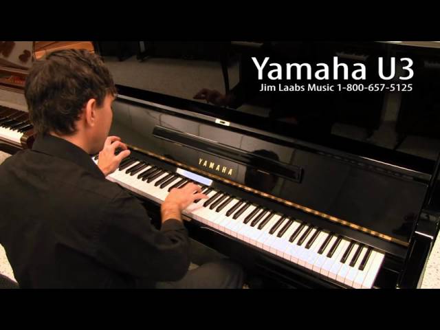 Yamaha U3 PM - красное дерево