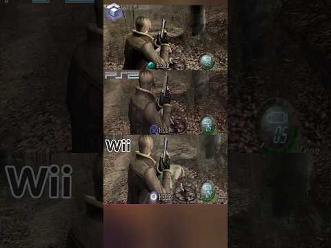 Resident Evil 4 Original Gamecube VS PS2 VS Wii