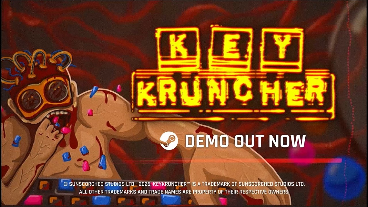 Video de YouTube: KEYKRUNCHER publica su primera demo pre-alfa gratuita en Steam