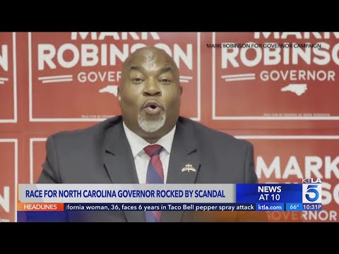 GOP governor nominee in North Carolina  to keep running amid claims of racial and sexual comments