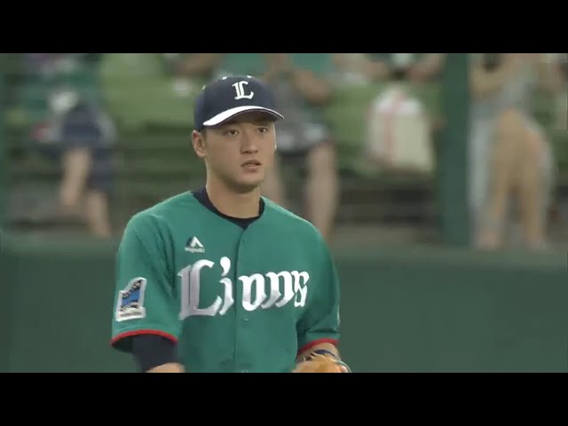 【7回表】三遊間は破らせない!! ライオンズ・永江が守備で魅せる!!  2016/7/18 L-M